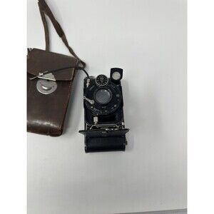ORIONWERK PLATE CAMERA W/Leather Case Antique (Nonfunctional /For parts)